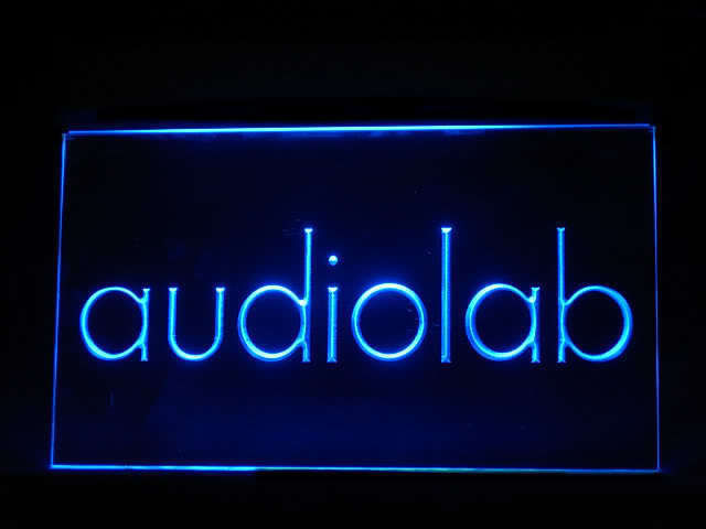 Audiolab LED Light Sign